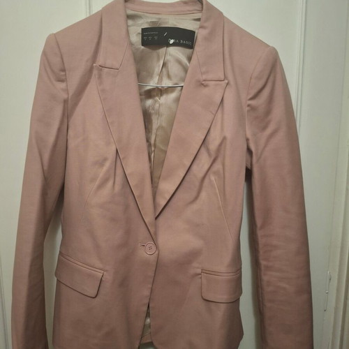 Zara spring jacket pink small new