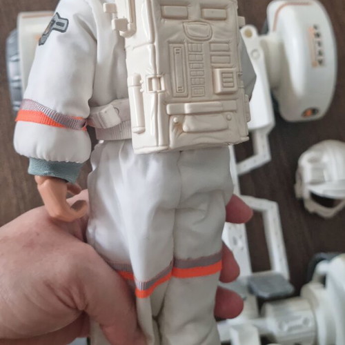 Action Man Moonraker collectible figure used with lunar rover