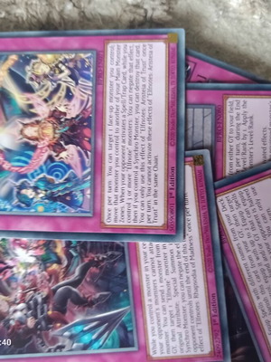 Yu-Gi-Oh Elfnotes: Aristeia of Trust card like new