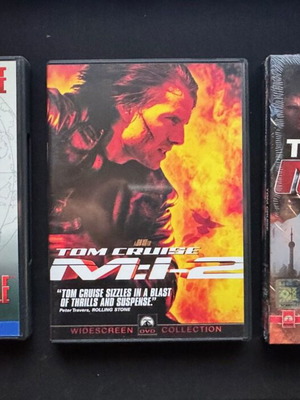 Mission Impossible συλλογή DVD σαν καινούργια, 3 πρώτες ταινίες δράσης
