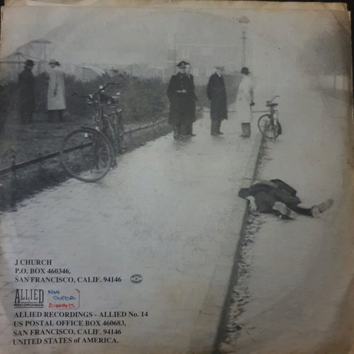 J Church She Said She Wouldn't Sacrifice vinyl used, punk