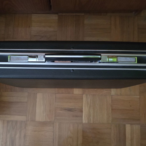 President Briefcase like new, black, 45×33×12 cm