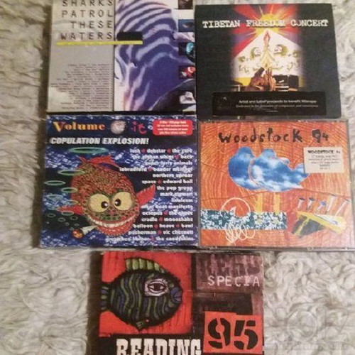 Festival CD collection used, Woodstock '94 & Reading '95