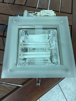 Downlight ceiling light PL 2x26W like new, professional use