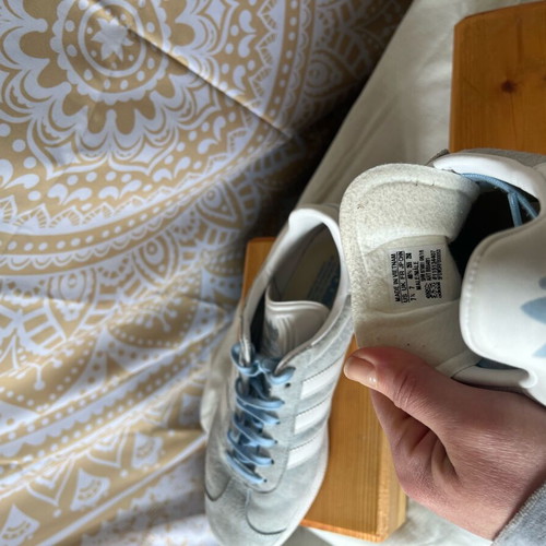 Adidas Gazelle sneakers like new, turquoise, size 40.5