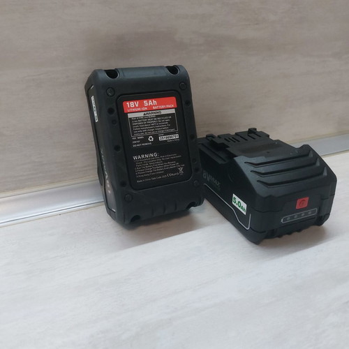 Battery pack 18V 5Ah new, set of 2 for Metabo tools