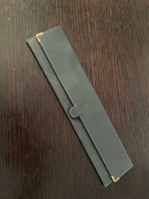 EBEL Watch travel case μεταχειρισμένη, δερμάτινη, γκρι
