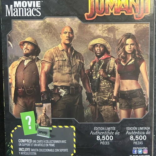 Dr. Smolder Bravestone 6” Jumanji Movie Maniacs Figure sealed