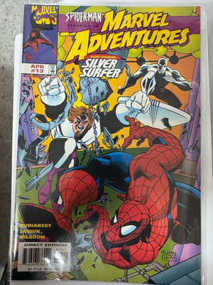 Marvel Adventures Issue 13 like new, Spider-Man and Silver Surfer