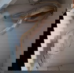  γόβες χρυσές με διαφάνεια