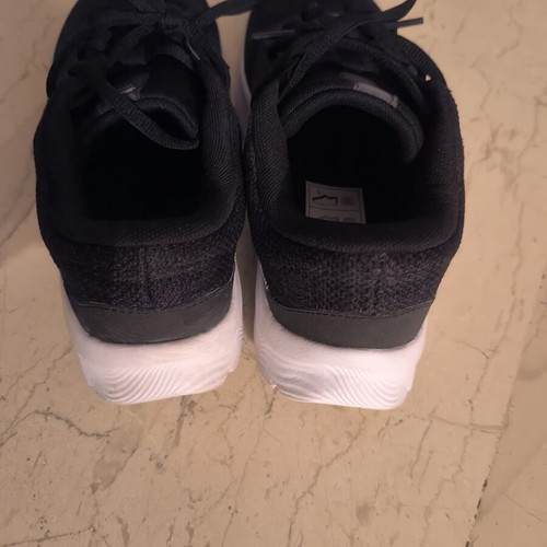 Under Armour athletic shoes size 39 used, black