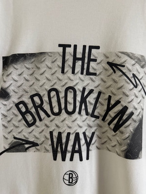 T-Shirt Μπλούζα Brooklyn Nets NBA Basket συλλεκτική μέγεθος XL μεταχειρισμένο