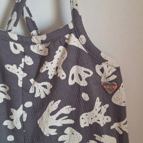 Babyface jumpsuit size 98, like new, white and grey