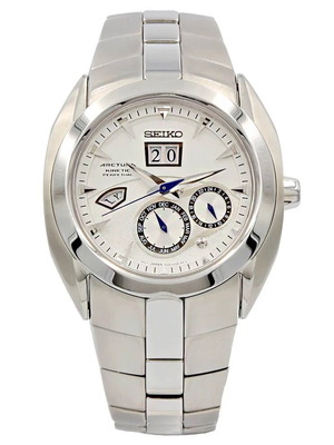 Seiko Artura Kinetic Perpetual ρολόι σαν καινούργιο, 45 χιλιοστά κρύσταλλο ζαφειρι