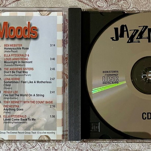Jazz Moods 3-CD Box Set like new, classic jazz anthology