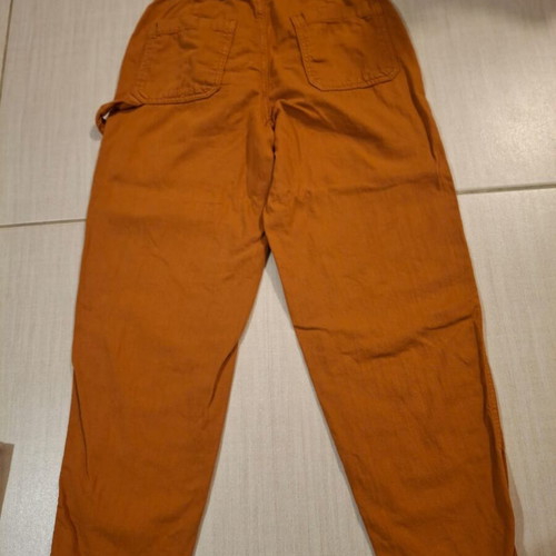 Toi Moi High-Waisted Jeans for Girls 16 Years Like New, Orange, XS
