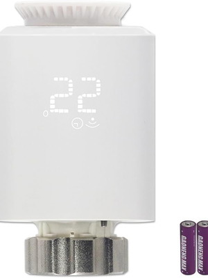 Έξυπνη θερμοστατική κεφαλή καλοριφέρ KETOTEK Zigbee σαν καινούργια