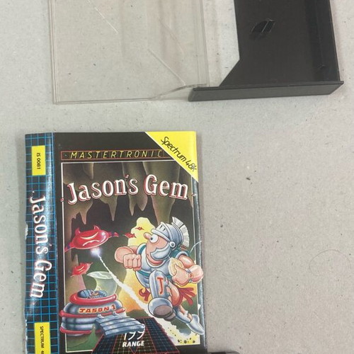 Spectrum, Jasons Gem (1985) In good condition (No test has been done) Price 4.50 Euros
