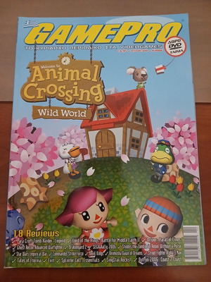 Animal Crossing GamePro magazine cover