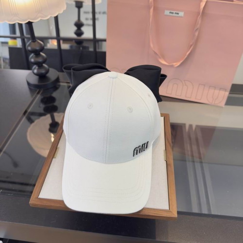 Miu Miu baseball cap new, black and white, one size