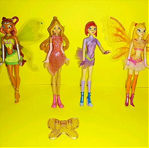 4 Winx dolls πακετο