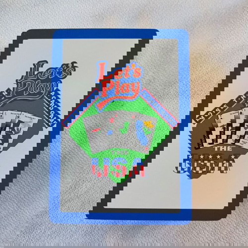 Τράπουλα Let's Play USA μεταχειρισμένη, συλλεκτική με 52 Πολιτείες