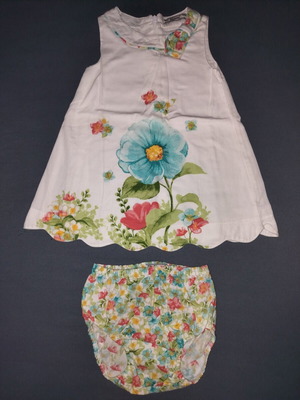 Mayoral baby dress 18 months like new