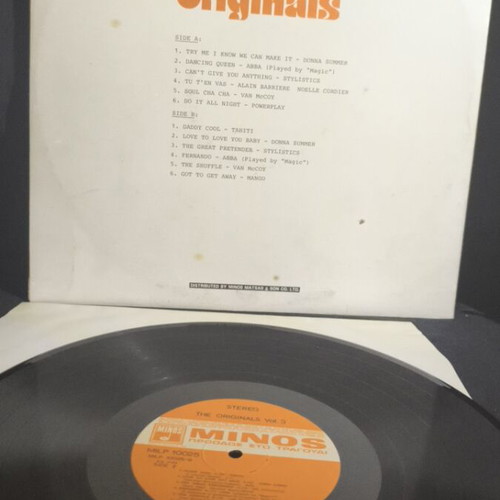 The Originals Volume 3 vinyl record used, good condition