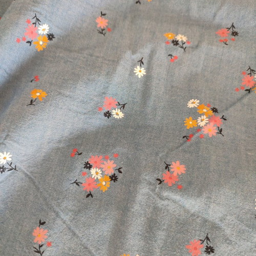 H&M cotton shirt dress for girl 4-5 years like new
