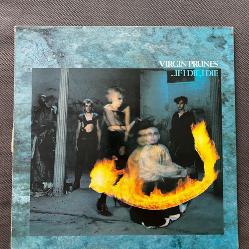 Virgin Prunes If I Die LP used, Greek pressing 1983