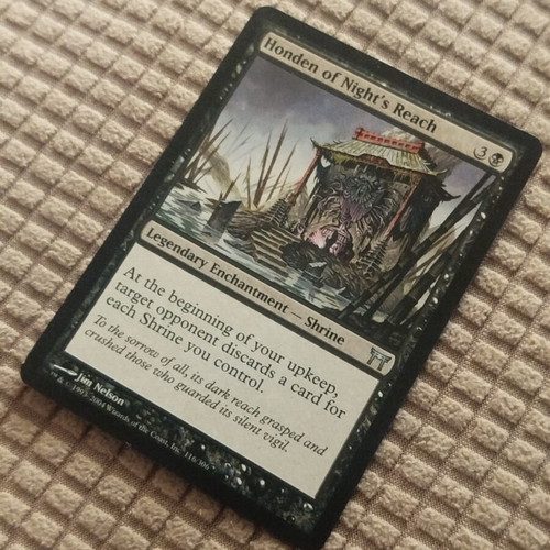 Honden of Night's Reach κάρτα Magic the Gathering μεταχειρισμένη, Champions of Kamigawa