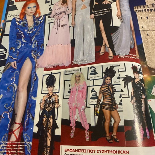 OK Magazine 2016 Grammys Bafta used