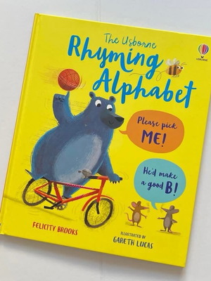 Usborne Rhyming Alphabet children's book new in English