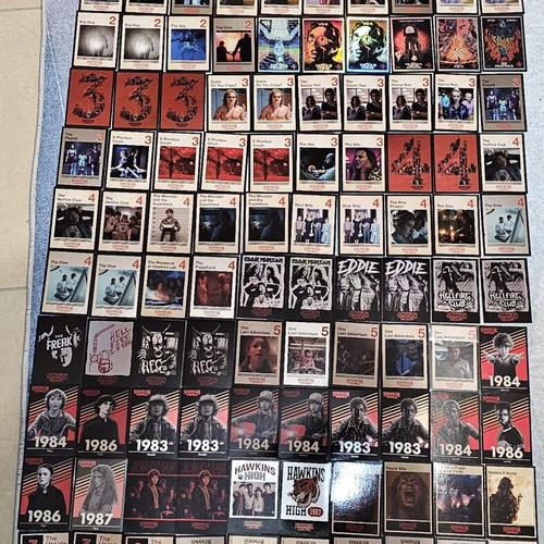 Stranger Things κάρτες Panini σαν καινούργιο