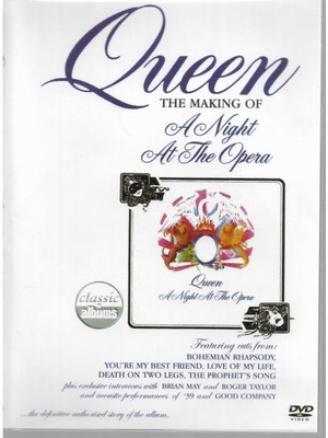 Queen The Making Of A Night At The Opera DVD нов, рок