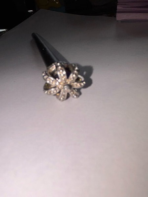Μολύβι με βασιλικό στέμμα και πέτρα Swarovski καινούργιο