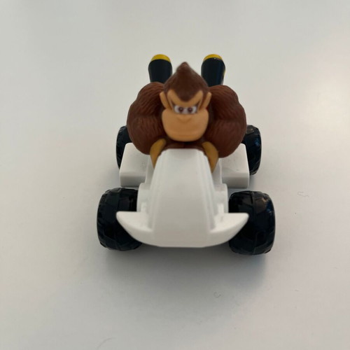 Donkey Kong figure in kart from McDonald's Mario Kart 8 Deluxe like new