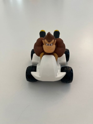 Donkey Kong figure in kart from McDonald's Mario Kart 8 Deluxe like new