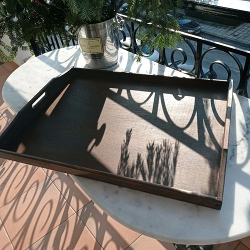 Wooden traditional tray new, simple, for multiple uses