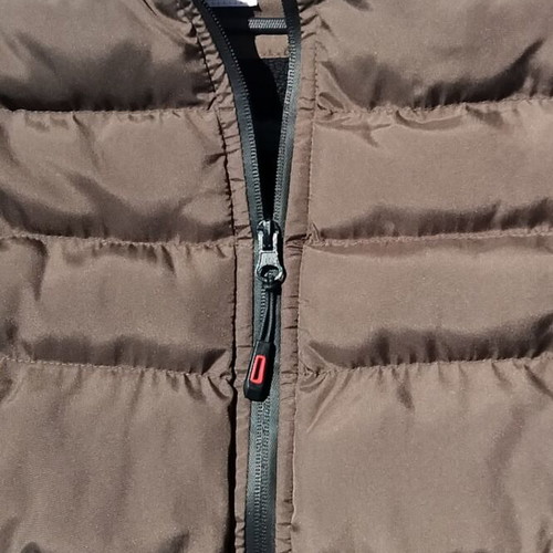 Lela Long Boys' Jacket size 13 like new, warm fleece lining, brown