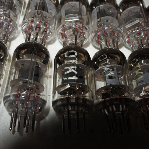 6J1P-EV 7-Pin Vacuum Tubes used, pack of 13