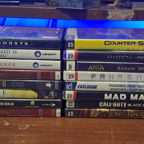 PC game collection 16 original DVDs like new