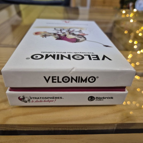 Velonimo board game with cards for 2-5 players, age 7+