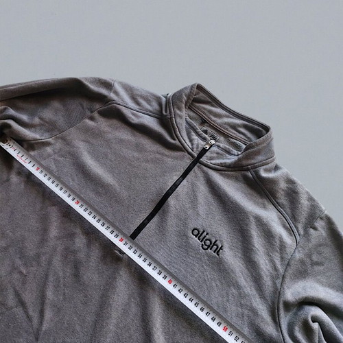 Adidas Alight Half-Zip Top X-Large grey like new