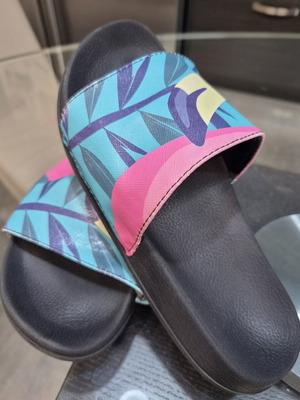 Flamingo Girls' Beach Slippers size 38 used, waterproof