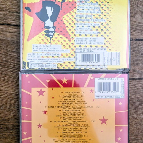 Mano Negra 2 CD used, King of Bongo and Casa Babylon