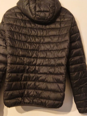 Puffer jacket black used, spring