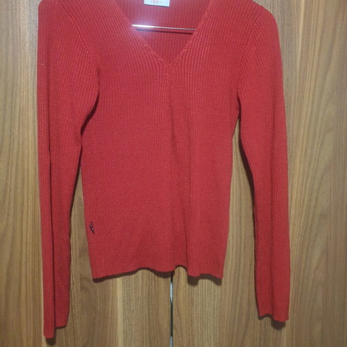 If Ganas knitted sweater red new, unworn