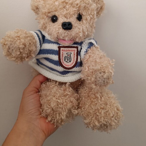 Knitted Puppy New Handmade Soft Plush Toy