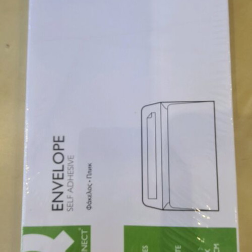 Q-Connect envelopes new, pack of 6 x 25 pcs, 11.4x22.9cm
